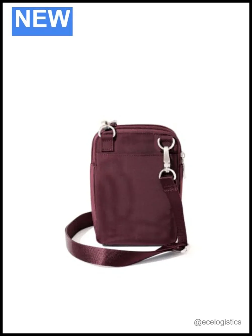 Baggallini Women's Modern Take Two Rfid Crossbody Nylon Travel Purse